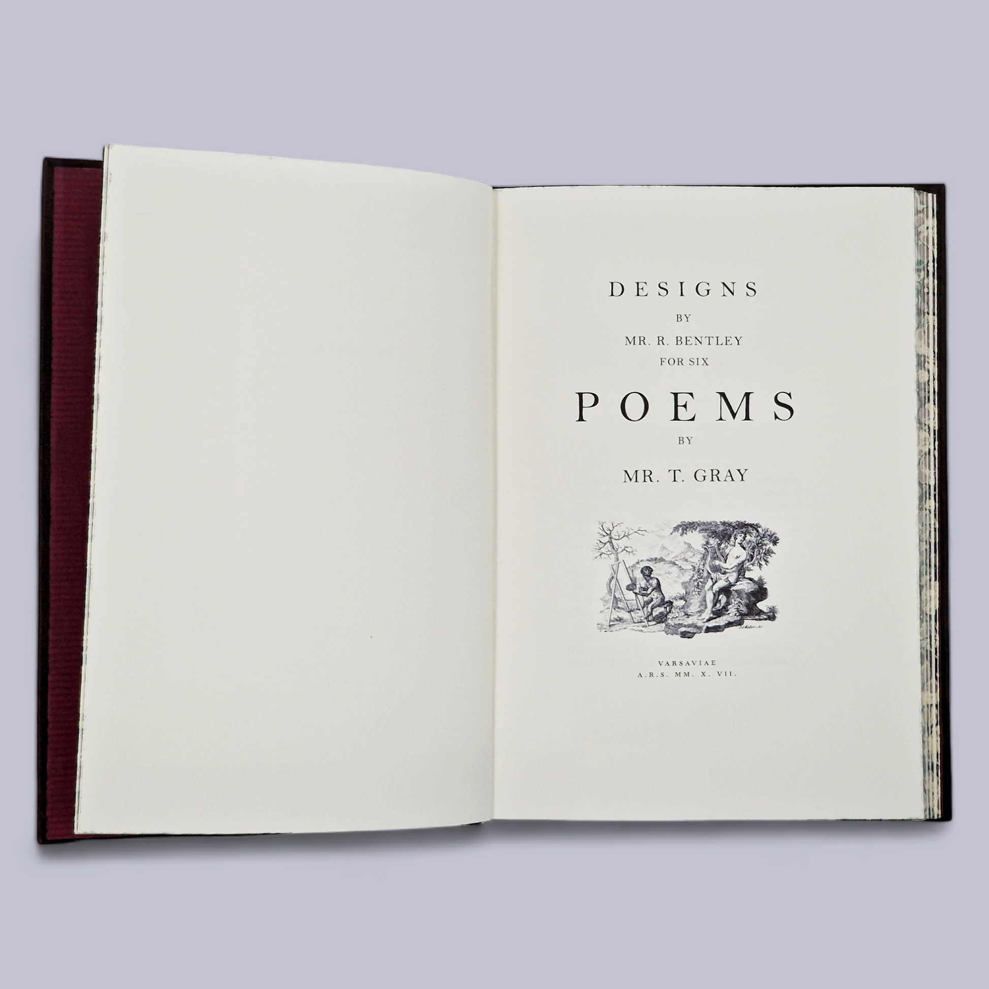 Designs by Mr. Bentley for Six Poems by Mr. T. Gray.